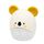Cartoon Animal LED Smart Slead Orologio da letto Mini Lampada da letto (Kaura Bear)