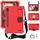 For Samsung Galaxy Tab S8 / Tab S7 Honeycomb Design EVA + PC Tablet Case with Strap(Red+Black) For Samsung Galaxy Tab S8 / Tab S7 Honeycomb Design EVA + PC Tablet Case with Strap(Red+Black)