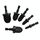 6 pz / set tubo dritto metalmetro alesatore esagono gambo elettrico espansore