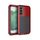 Custodia in silicone impermeabile antiurto per Samsung Galaxy S22 + 5G + custodia in lega di zinco (rosso) Custodia in silicone impermeabile antiurto per Samsung Galaxy S22 + 5G + custodia in lega di zinco (rosso)