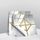 20 pz 10cm PVC Crystal Crystal Coperto film Geometric Pattern Mattonelle Adesivo murale (TS234)