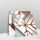 20 PCS 15 cm PVC Crystal Crystal Crystal Pellicola Geometric Pattern Mattonelle Adesivo da parete (TS237)