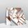 20 pezzi 20 cm PVC Crystal Crystal Crystal Pellicola Geometric Pattern Mattonelle Adesivo murale (TS237)
