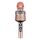 Q008 Microfono in diretta Bluetooth wireless (oro rosa)