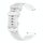 Per Huawei Watch 2 20 mm in fibra di carbonio Strisce Strisce (Bianco)