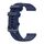 Per honor orologio ES 20mm in fibra di carbonio Strisce Silicone Watch Band (Blue) Per honor orologio ES 20mm in fibra di carbonio Strisce Silicone Watch Band (Blue)