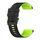 Per Garmin Instinct 22mm Silicone Mixing Color Cinturino (nero + verde)