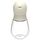 2 pezzi Acciaio inossidabile Bowling Pepper Grinder manuale (bianco)