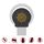 USB Auto Mouse Repellente per zanzare ad ultrasuoni per zanzare repellente con atmosfera luce (nero)
