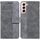 Per Samsung Galaxy S22 + 5G custodia in pelle goffrata geometrica (grigio) Per Samsung Galaxy S22 + 5G custodia in pelle goffrata geometrica (grigio)