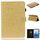 Per Galaxy Tab S6 T860 Custodia in pelle con vibrazione orizzontale in polvere glitterata verniciata con supporto e slot per schede (oro) Per Galaxy Tab S6 T860 Custodia in pelle con vibrazione orizzontale in polvere glitterata verniciata con supporto e slot per schede (oro)