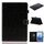 Per Galaxy Tab S6 T860 Custodia in pelle con flip orizzontale in polvere glitterata verniciata con supporto e slot per schede (nero) Per Galaxy Tab S6 T860 Custodia in pelle con flip orizzontale in polvere glitterata verniciata con supporto e slot per schede (nero)