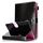 Per tablet da 8 pollici, vernice, polvere glitterata, custodia in pelle a ribaltamento orizzontale con supporto e slot per schede (nero) Per tablet da 8 pollici, vernice, polvere glitterata, custodia in pelle a ribaltamento orizzontale con supporto e slot per schede (nero)