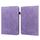 Per Huawei MediaPad T5 pizzo fiore in pizzo modello di rilievo orizzontale custodia in pelle flip con supporto e carte slot e portafoglio e cornice fotografica (viola) Per Huawei MediaPad T5 pizzo fiore in pizzo modello di rilievo orizzontale custodia in pelle flip con supporto e carte slot e portafoglio e cornice fotografica (viola)