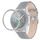 Per Samsung Galaxy Watch 3 45mm Smart Watch Rhombus Texture Cornicella anello (argento) Per Samsung Galaxy Watch 3 45mm Smart Watch Rhombus Texture Cornicella anello (argento)