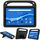 Per Lenovo Tab M10 FHD PLUS TB-X606F / TB-X606M Maniglia Portable EVA Cassa protettiva antiurto con supporto triangolo (nero)