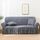Soggiorno Stretch Copertura completa Skirt Style Style Sofa Coperchio, Dimensioni: DUBURE M 145-185CM (Grigio centrale di un colore) Soggiorno Stretch Copertura completa Skirt Style Style Sofa Coperchio, Dimensioni: DUBURE M 145-185CM (Grigio centrale di un colore)