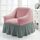 Four Seasons Universal Elastic Coverage Gonna Style Style Sofà Cover, Dimensioni: Single S 90-140cm (rosa verde) Four Seasons Universal Elastic Coverage Gonna Style Style Sofà Cover, Dimensioni: Single S 90-140cm (rosa verde)