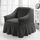 Four Seasons Universal Elastic Coverage Gonna Style Style Sofà Cover, Dimensioni: single s 90-140cm (grigio scuro a un colore) Four Seasons Universal Elastic Coverage Gonna Style Style Sofà Cover, Dimensioni: single s 90-140cm (grigio scuro a un colore)