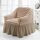 Four Seasons Universal Elastic Coverage Copertura Gonna in stile Stile Cover, Dimensioni: Single S 90-140cm (caffè a due colori)