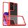 Per Samsung Galaxy S21 Ultra 5G TPU + custodia protettiva PC (rosso)