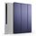 Per Samsung Galaxy Tab S7 FE / TAB / Scheda S7 + / TAB S8 + Custodia in pelle TPU TPU TPU trasparente a 3 pieghevole (blu scuro) Per Samsung Galaxy Tab S7 FE / TAB / Scheda S7 + / TAB S8 + Custodia in pelle TPU TPU TPU trasparente a 3 pieghevole (blu scuro)