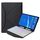 BM10S Retroilluminazione Edizione Diamond Texture Custodia in pelle Bluetooth Bluetooth con penna Slot & Triangolare Supporto posteriore per Lenovo Smart Tab M10 HPD Plus TB-X606F 10.3 pollici (Bianco Bianco)