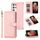 Per Samsung Galaxy S21 Ultra 5G PU + TPU Custodia in pelle orizzontale orizzontale con supporto e carta Slot & Portafoglio e cordino (rosa) Per Samsung Galaxy S21 Ultra 5G PU + TPU Custodia in pelle orizzontale orizzontale con supporto e carta Slot & Portafoglio e cordino (rosa)