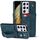Per Samsung Galaxy S21 Ultra 5G Crazy Horse Texture antiurto TPU + custodia in pelle PU con slot per schede e supporto per cinturino da polso (zaffiro blu) Per Samsung Galaxy S21 Ultra 5G Crazy Horse Texture antiurto TPU + custodia in pelle PU con slot per schede e supporto per cinturino da polso (zaffiro blu)