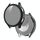 Per Samsung Galaxy Watch4 44mm PC smerigliato + custodia protettiva integrata in vetro temperato (nero) Per Samsung Galaxy Watch4 44mm PC smerigliato + custodia protettiva integrata in vetro temperato (nero)