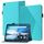 Per Lenovo Tab M10 TB-X505F / X605F Rhombus Skinsel Sent'anni a flip in pelle orizzontale in pelle con slot e supporto per carte (lago blu) Per Lenovo Tab M10 TB-X505F / X605F Rhombus Skinsel Sent'anni a flip in pelle orizzontale in pelle con slot e supporto per carte (lago blu)