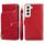Per Samsung Galaxy S22 + 5G borsa con cerniera PU + TPU Custodia in pelle a flip orizzontale con supporto e carta Slot & Portafoglio e cordino (rosso) Per Samsung Galaxy S22 + 5G borsa con cerniera PU + TPU Custodia in pelle a flip orizzontale con supporto e carta Slot & Portafoglio e cordino (rosso)