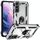 Per SAMAUNG GALAXY S22 + 5G custodia protettiva TPU + PC antiurto con supporto rotante a 360 gradi (argento) Per SAMAUNG GALAXY S22 + 5G custodia protettiva TPU + PC antiurto con supporto rotante a 360 gradi (argento)