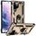 Per SAMAUNG GALAXY S22 Ultra 5G custodia protettiva in TPU + PC con supporto rotante a 360 gradi (oro) Per SAMAUNG GALAXY S22 Ultra 5G custodia protettiva in TPU + PC con supporto rotante a 360 gradi (oro)