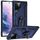 Per Samaung Galaxy S22 Ultra 5G custodia protettiva in TPU + PC con porta rotante a 360 gradi (blu) Per Samaung Galaxy S22 Ultra 5G custodia protettiva in TPU + PC con porta rotante a 360 gradi (blu)