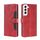 Per Samaung Galaxy S22 + 5G Pelle Sensazione della pelle Cappello di paglia Caso in pelle flip orizzontale con supporto e slot per schede (rosso) Per Samaung Galaxy S22 + 5G Pelle Sensazione della pelle Cappello di paglia Caso in pelle flip orizzontale con supporto e slot per schede (rosso)