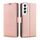 Per Samaung Galaxy S22 + 5G Fibbia a tensione ultra-sottile PU + TPU Custodia in pelle flip orizzontale con supporto e slot per schede (oro rosa) Per Samaung Galaxy S22 + 5G Fibbia a tensione ultra-sottile PU + TPU Custodia in pelle flip orizzontale con supporto e slot per schede (oro rosa)