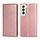 Per SAMAUNG GALAXY S22 + 5G Custodia in pelle orizzontale a colori Pure Color Pure con titolare e carta Slot & Portafoglio (oro rosa) Per SAMAUNG GALAXY S22 + 5G Custodia in pelle orizzontale a colori Pure Color Pure con titolare e carta Slot & Portafoglio (oro rosa)