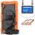 Per Lenovo Tab M10 HD TB-X306X Antifondo antiurto Silicone + Caso protettivo per tablet protettivo con supporto e tracolla e cinturino a mano (arancione) Per Lenovo Tab M10 HD TB-X306X Antifondo antiurto Silicone + Caso protettivo per tablet protettivo con supporto e tracolla e cinturino a mano (arancione)