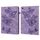 Per Samsung Galaxy Tab S6 Lite P610 / P615 Pattern a farfalla in rilievo in rilievo in pelle orizzontale in pelle flip in pelle (viola) Per Samsung Galaxy Tab S6 Lite P610 / P615 Pattern a farfalla in rilievo in rilievo in pelle orizzontale in pelle flip in pelle (viola)