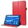 Per OPPO Realme Pad 10.4 Crazy Horse Texture tablet custodia in pelle con supporto a 2 pieghevoli e slot per schede (rosso) Per OPPO Realme Pad 10.4 Crazy Horse Texture tablet custodia in pelle con supporto a 2 pieghevoli e slot per schede (rosso)