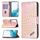 Per Samsung Galaxy S22 + 5G Colore abbinabile Colore coccodrillo Texture in pelle Cassa del telefono con supporto e carte Slot & Portafoglio (oro rosa) Per Samsung Galaxy S22 + 5G Colore abbinabile Colore coccodrillo Texture in pelle Cassa del telefono con supporto e carte Slot & Portafoglio (oro rosa)