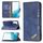 Per Samsung Galaxy S22 + 5G Colore corrispondente Coccodrillo Texture in pelle Telefono con supporto e carte Slot & Portafoglio (blu) Per Samsung Galaxy S22 + 5G Colore corrispondente Coccodrillo Texture in pelle Telefono con supporto e carte Slot & Portafoglio (blu)