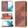 Per Samsung Galaxy S22 + 5G Colore corrispondente Coccodrillo Texture in pelle Telefono con supporto e carte Slot & Portafoglio (Brown) Per Samsung Galaxy S22 + 5G Colore corrispondente Coccodrillo Texture in pelle Telefono con supporto e carte Slot & Portafoglio (Brown)
