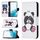 Per Samsung Galaxy S22 + 5G Colorato modello di disegno orizzontale flip custodia in pelle con supporto e carta slot e portafoglio (Panda) Per Samsung Galaxy S22 + 5G Colorato modello di disegno orizzontale flip custodia in pelle con supporto e carta slot e portafoglio (Panda)
