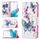 Per Samsung Galaxy S22 + 5G Colorato modello di disegno orizzontale flip custodia in pelle flip con titolare e slot per schede e portafoglio (farfalla di peach Blossom) Per Samsung Galaxy S22 + 5G Colorato modello di disegno orizzontale flip custodia in pelle flip con titolare e slot per schede e portafoglio (farfalla di peach Blossom)