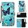 Per Samsung Galaxy S22 + 5G colorato disegno modello in tessuto in pelle con telaio in pelle con supporto e carta Slot & Portafoglio e cordino (farfalla cuore) Per Samsung Galaxy S22 + 5G colorato disegno modello in tessuto in pelle con telaio in pelle con supporto e carta Slot & Portafoglio e cordino (farfalla cuore)