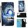 Per Samsung Galaxy S22 Ultra 5G Colorato Disegno Modello Plain Weave Telefono in pelle con supporto e carta Slot & Portafoglio e cordino (Ocean Waves and Sun) Per Samsung Galaxy S22 Ultra 5G Colorato Disegno Modello Plain Weave Telefono in pelle con supporto e carta Slot & Portafoglio e cordino (Ocean Waves and Sun)