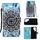 Per Samsung Galaxy S22 Ultra 5G Disegno colorato Pattern Plain Weave Telefono in pelle con supporto e carta Slot & Portafoglio e cordino (Sodesea Mandala) Per Samsung Galaxy S22 Ultra 5G Disegno colorato Pattern Plain Weave Telefono in pelle con supporto e carta Slot & Portafoglio e cordino (Sodesea Mandala)
