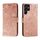 Per Samsung Galaxy S22 Ultra 5G Cassa del telefono in pelle di pizzo con titolare e carta Slot & Portafoglio e cornice per foto (oro rosa) Per Samsung Galaxy S22 Ultra 5G Cassa del telefono in pelle di pizzo con titolare e carta Slot & Portafoglio e cornice per foto (oro rosa)